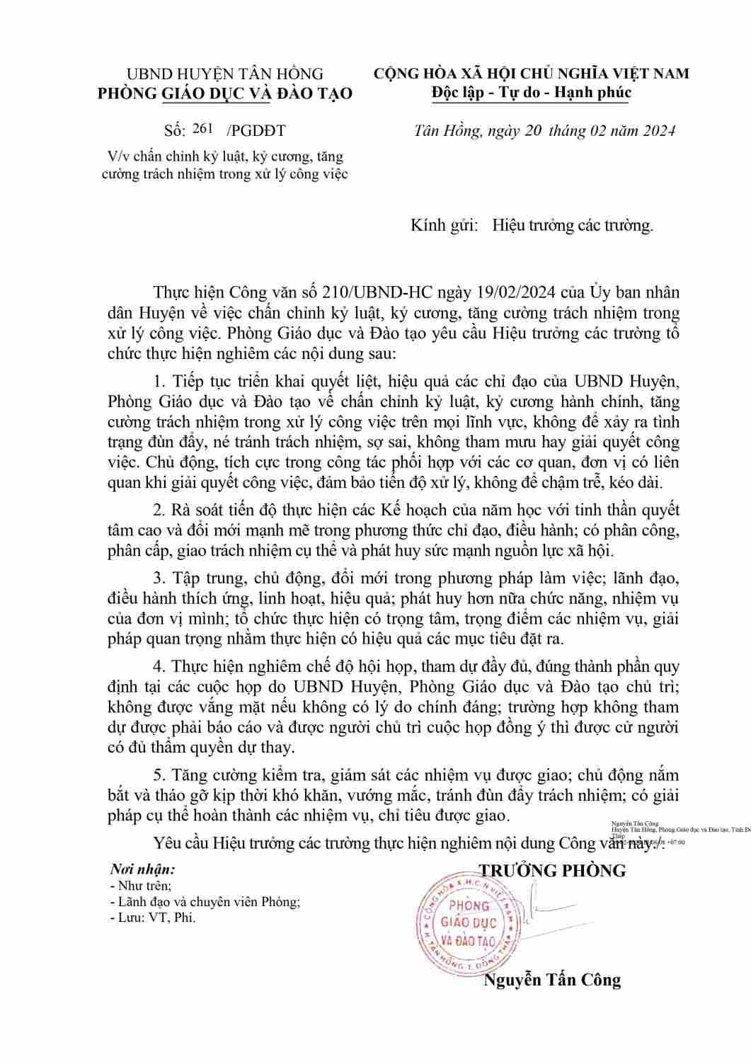 Copy of PGDDT chan chinh ky luat, ky cuong, tang cuong trach nhiem trong xu ly cong viec