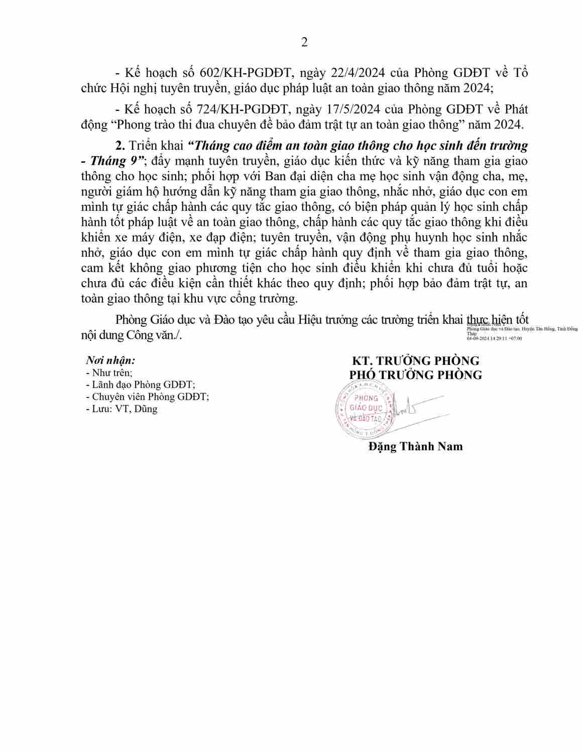 Copy of bao dam trat tu, an toan giao thong trong dip nghi le Quoc khanh va Thang cao diem an toan giao thong cho hoc sinh den truong-hình ảnh-1